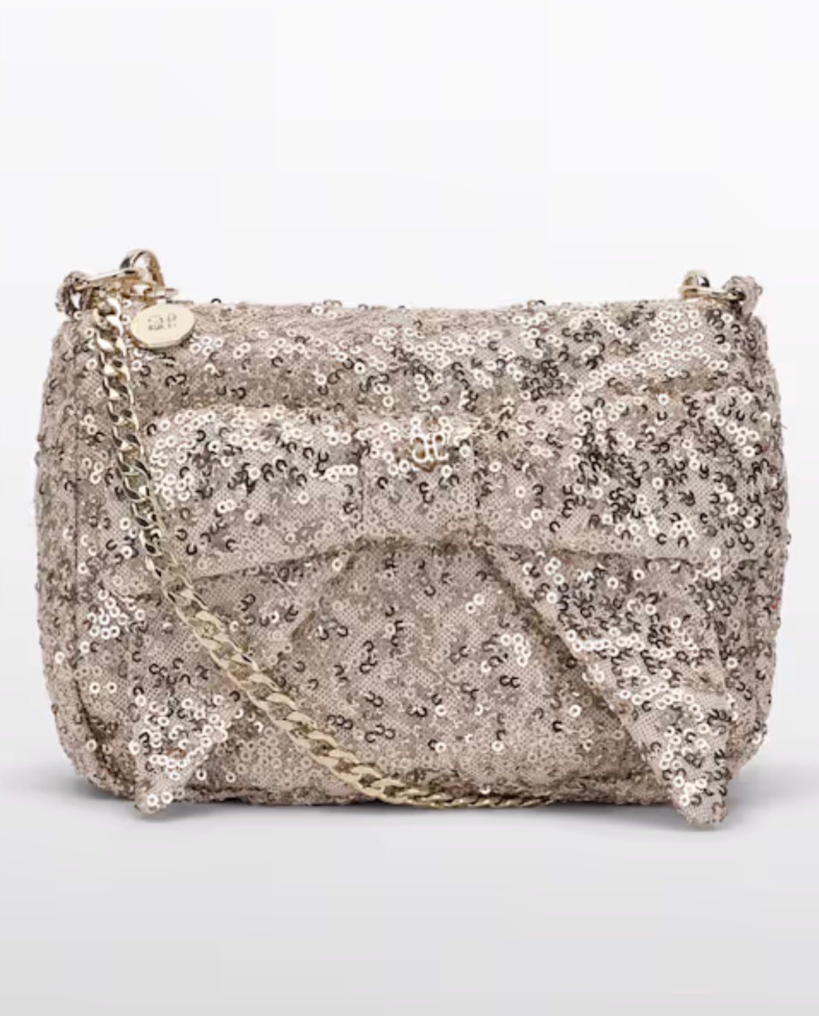Champagne Sequin Bag