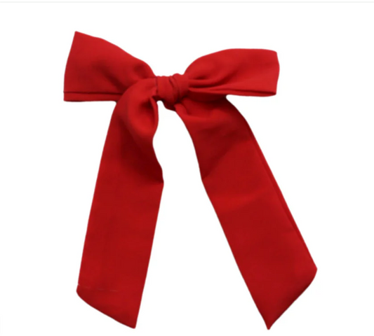 Red Long Tail Bow