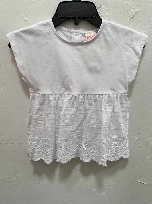 WhiteTop w/ Scallop Trim