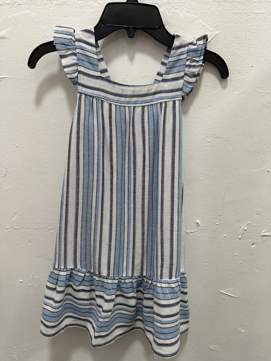 Blue Stripe Linen Dress