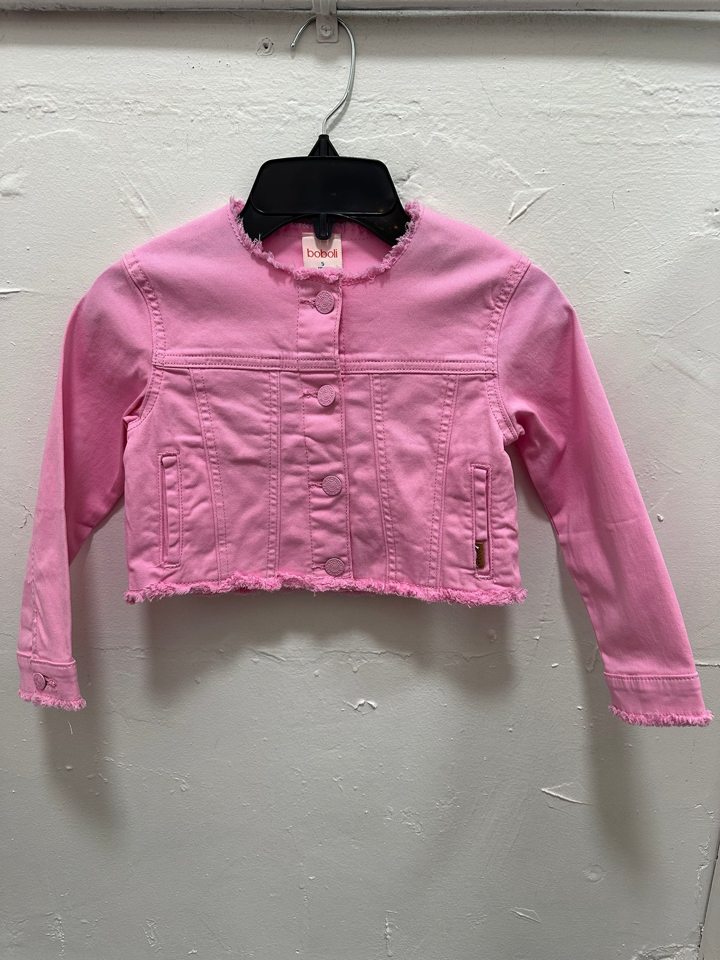 Pink Twill Jacket