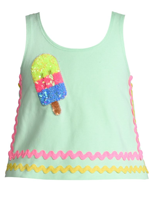 Mint Swing Top w/Popsicle