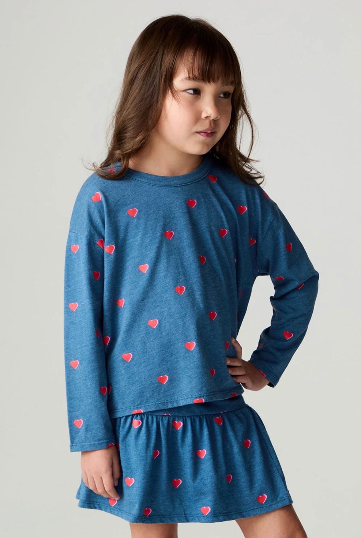 Tiny Hearts Girls Tee