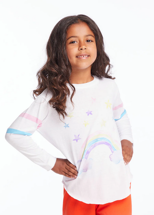 Rainbow Watercolor Long Sleeve