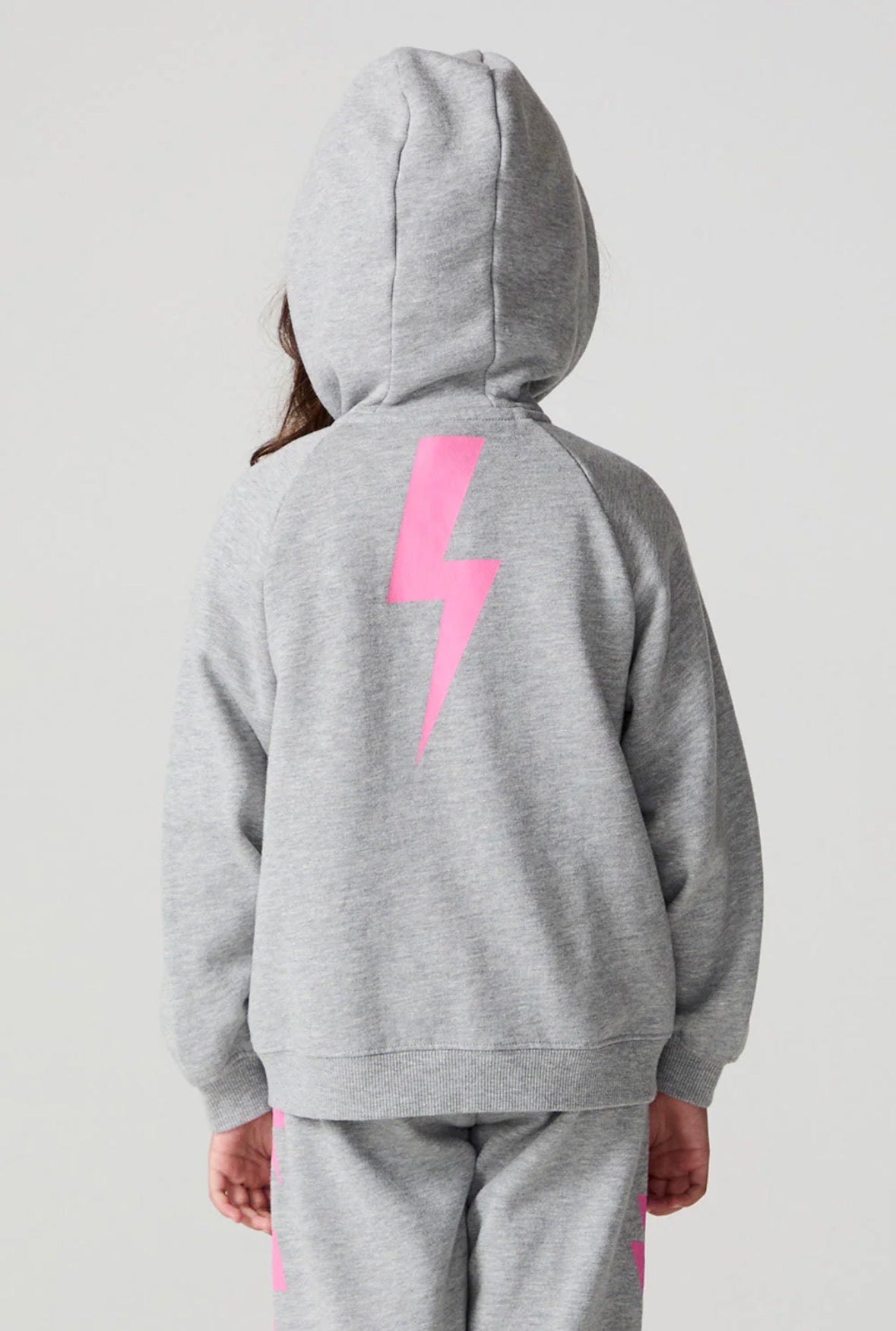 Bolting Bolt Zip Up Hoodie