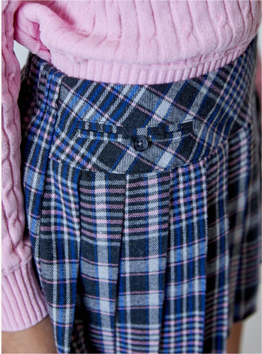 Grey and Pink Combo Skort