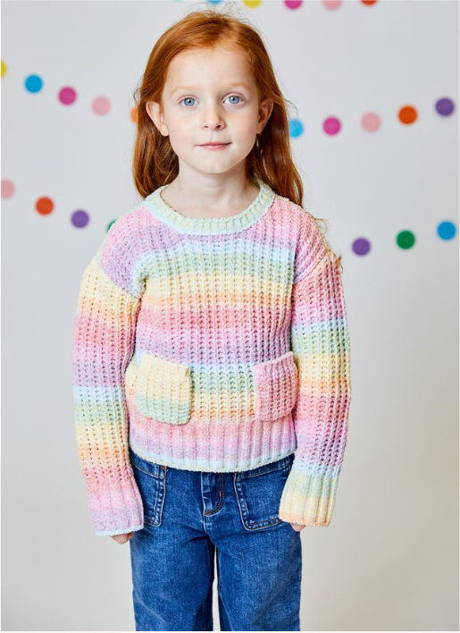 Rainbow Color Sweater