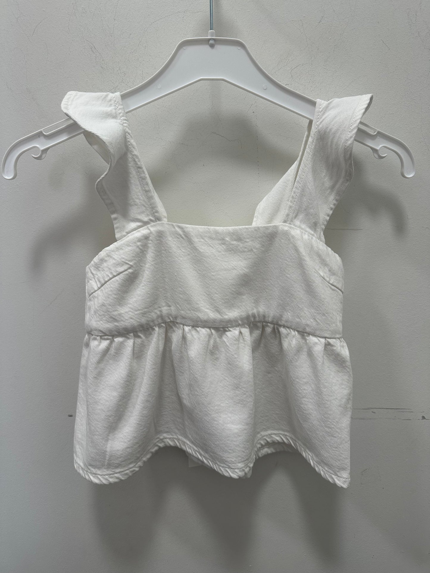 White Demin Meredyth Top