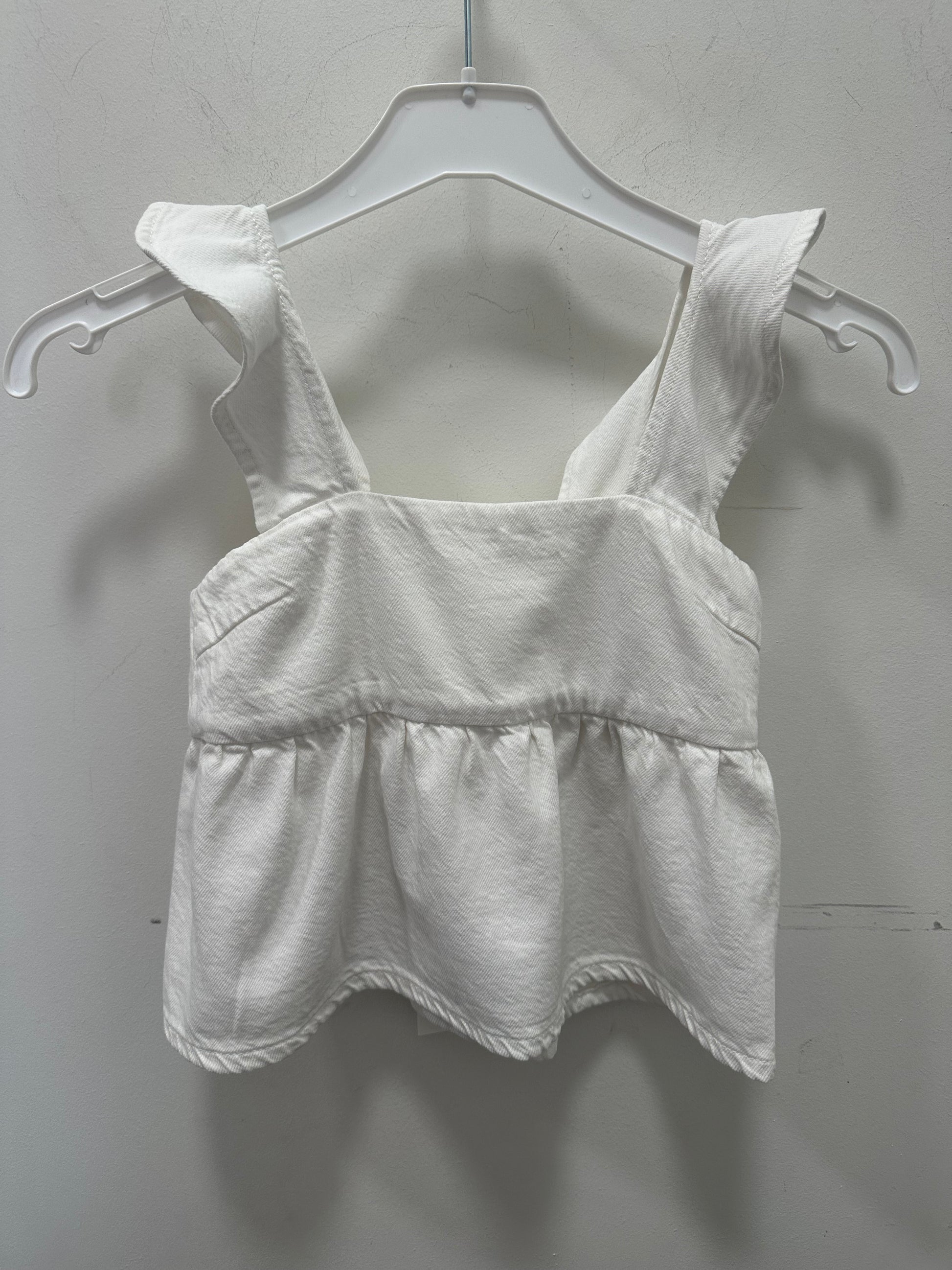 White Demin Meredyth Top