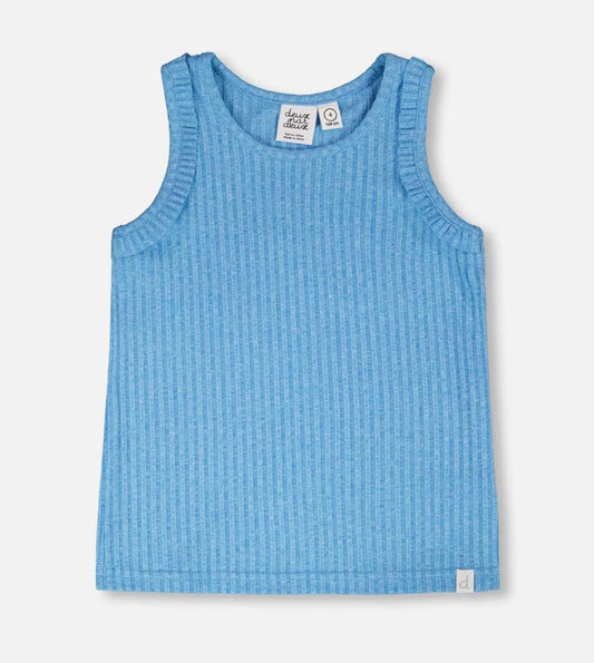 Malibu Blue Rib Tank