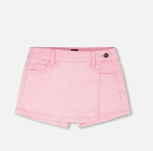 Prism Pink Denim Skort