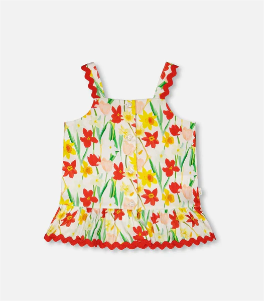 Draffodils Print Top