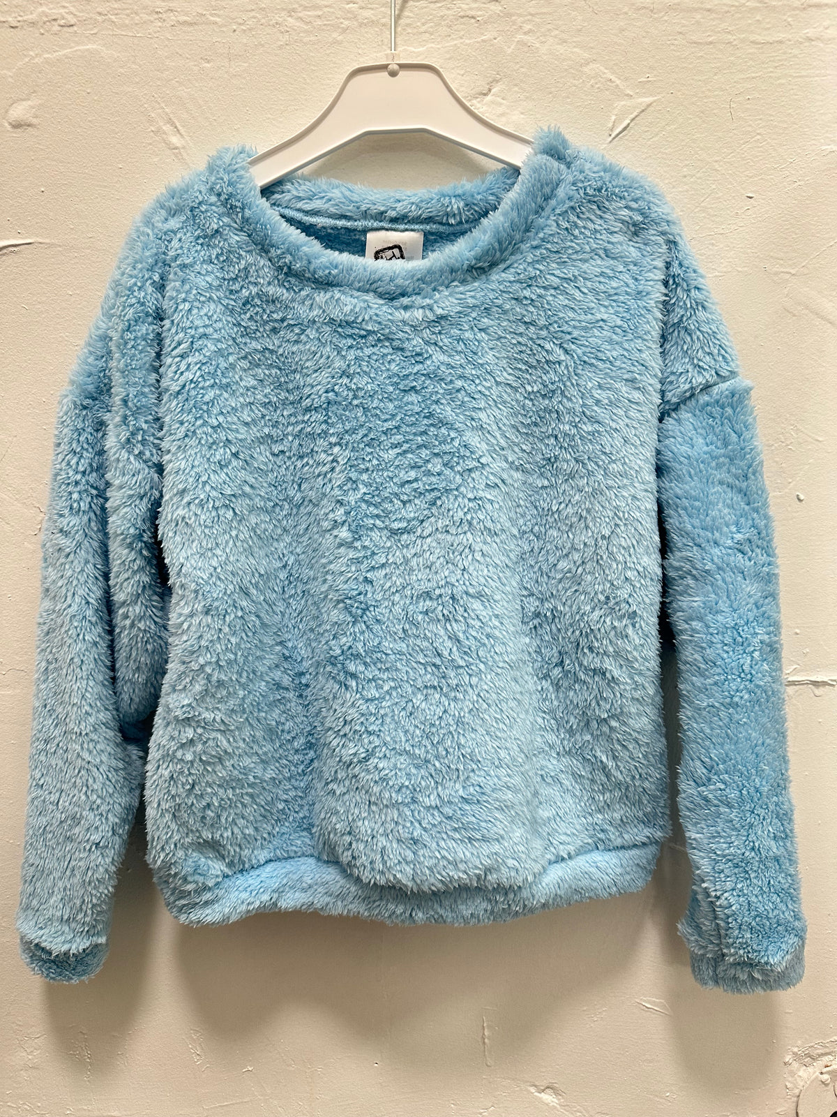 Baby Blue Fuzzy Sweatshirt