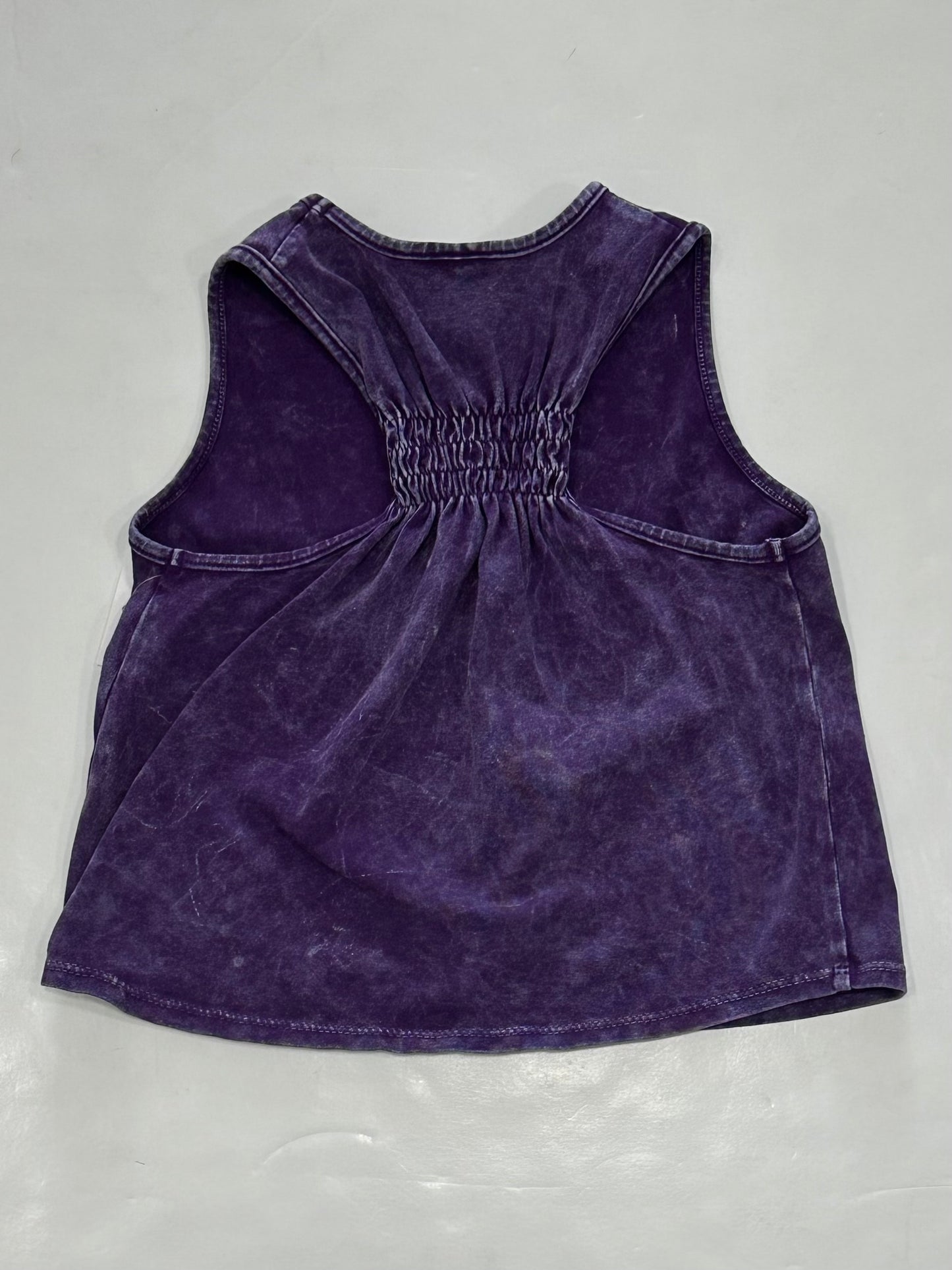 Purple Vintage Washed Tank