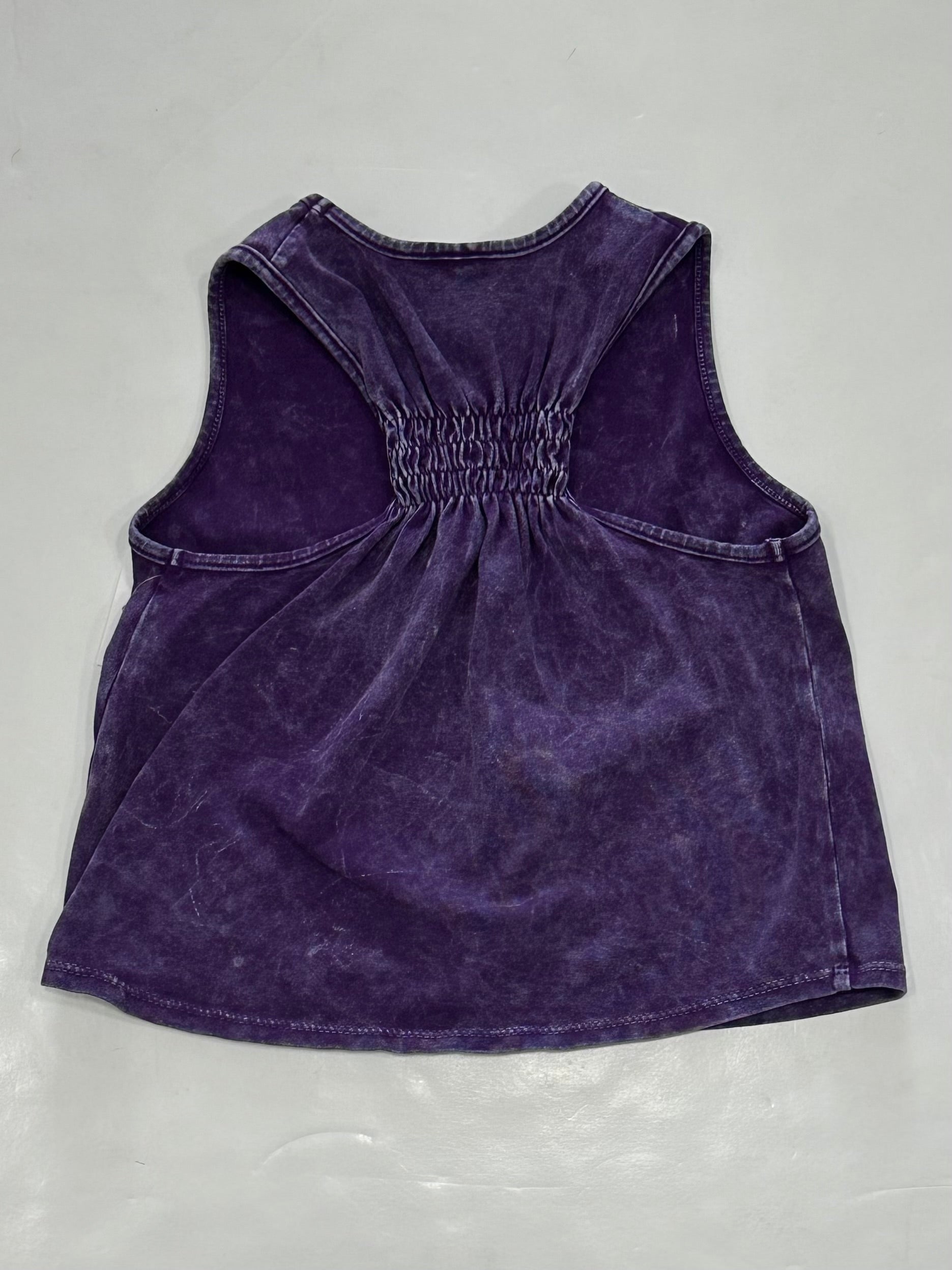 Purple Vintage Washed Tank
