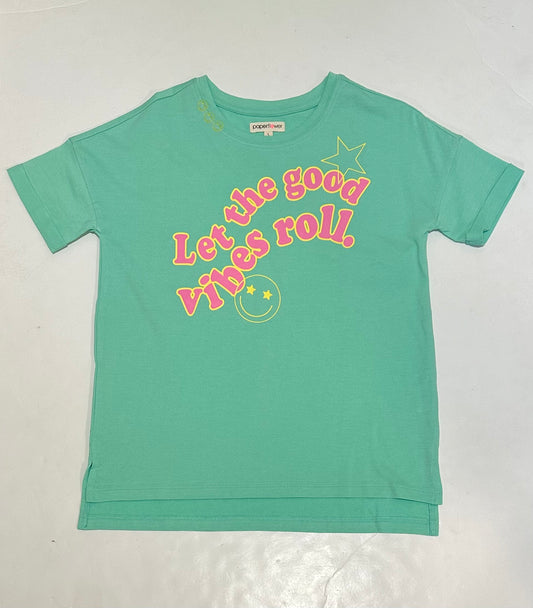 Let the Good Vibes Roll Tee