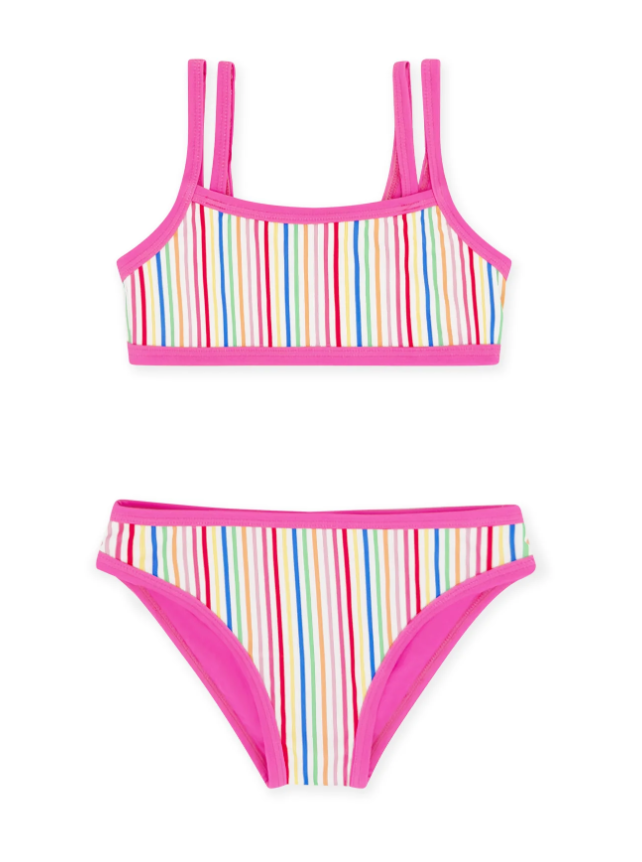Multi Stripe Maui Bikini