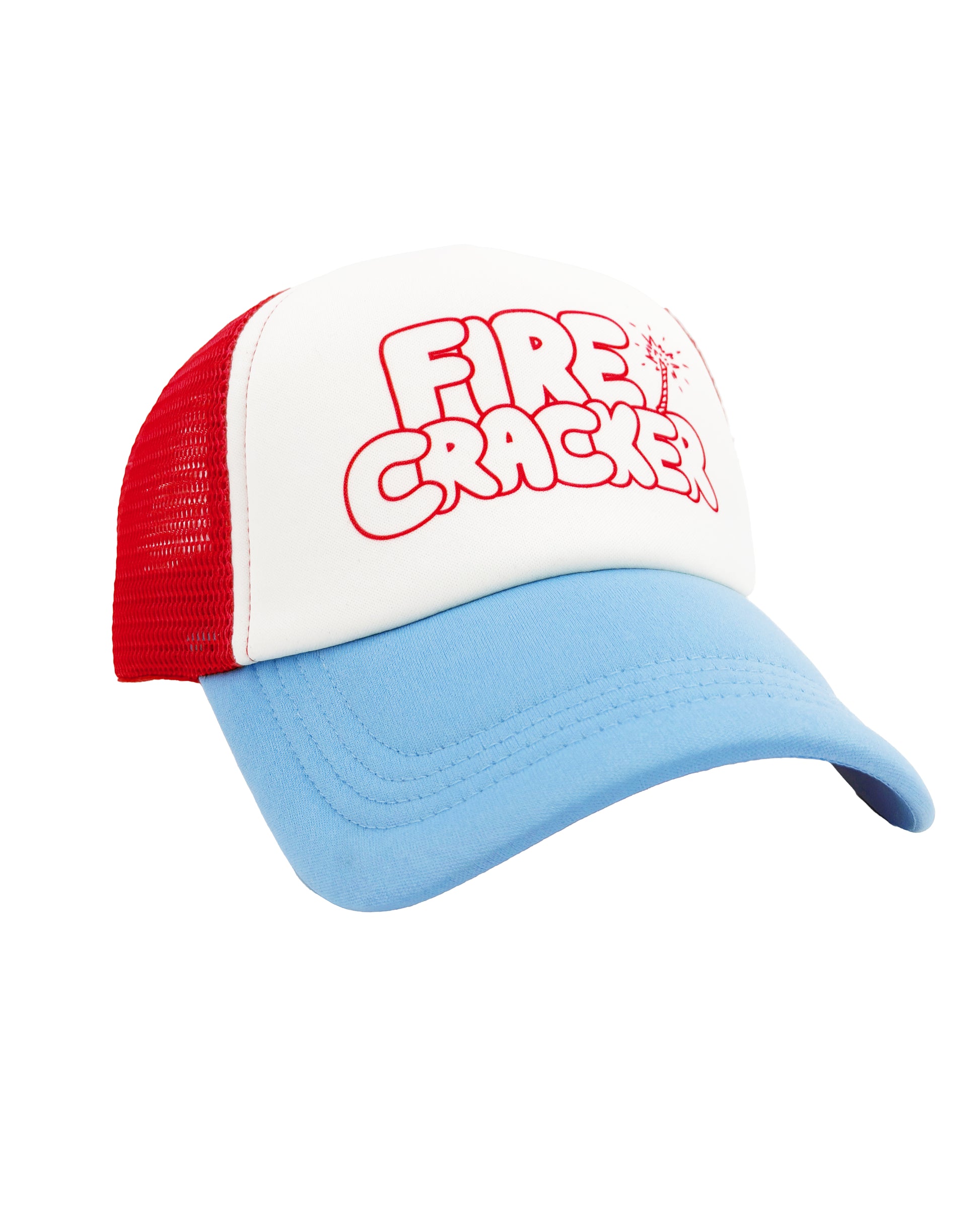 Fire Cracker Trucker Hat