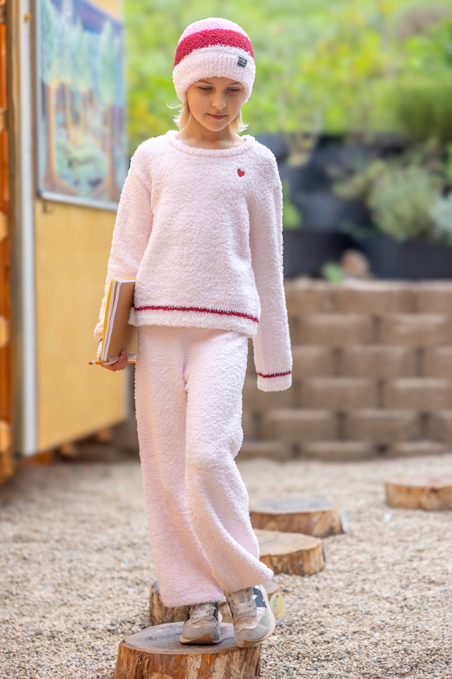 Pink Marshmallow Cozy pants
