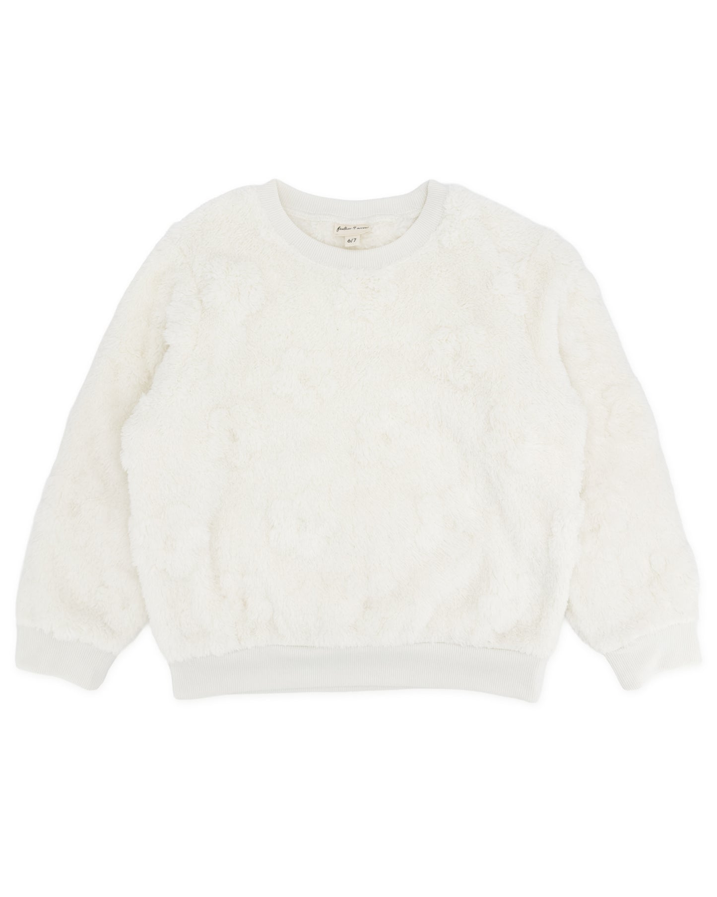 Ivory Snuggle Daisy Top