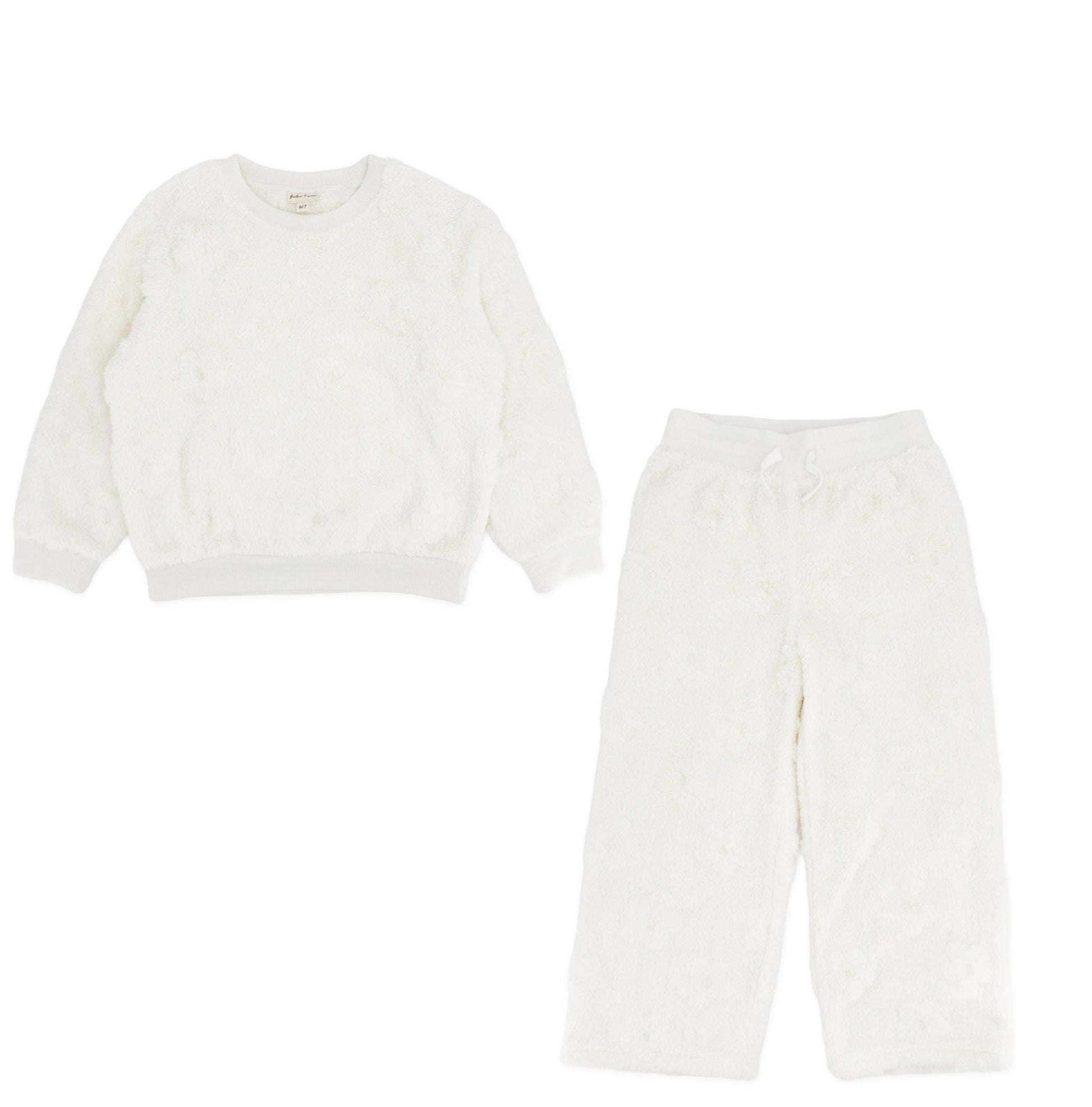 Ivory Snuggle Daisy Top
