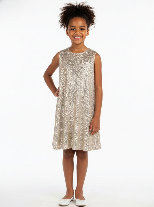 Gold Riley Dress