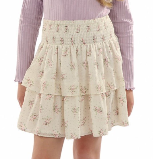 Floral Print Audrey Skirt
