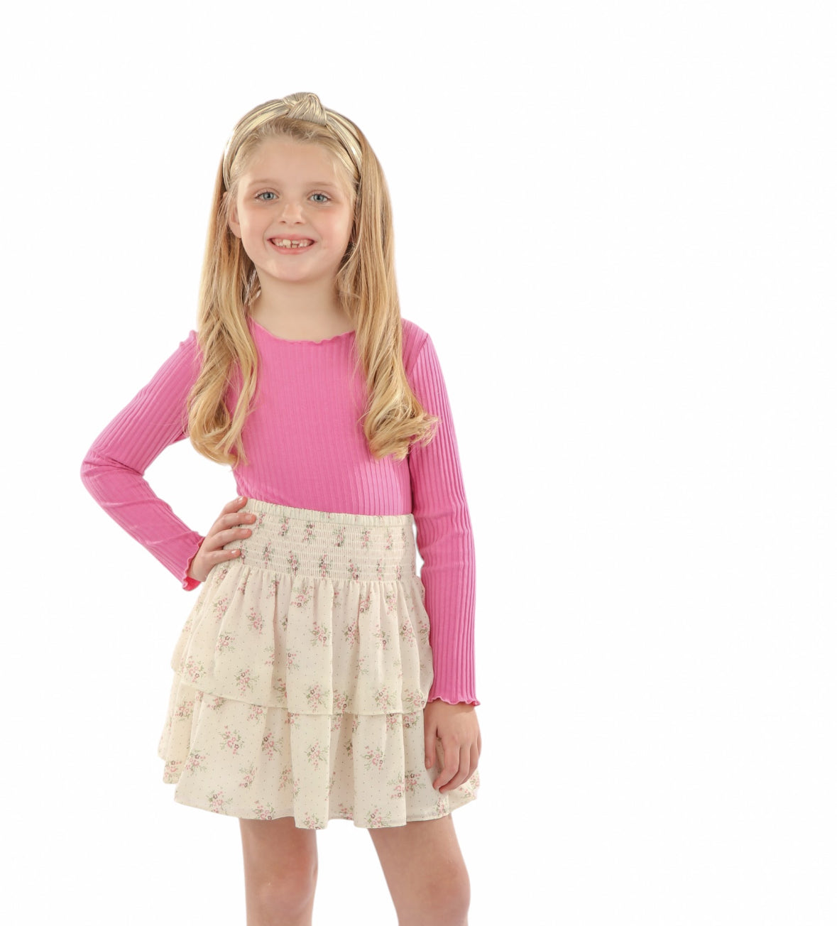 Floral Print Audrey Skirt