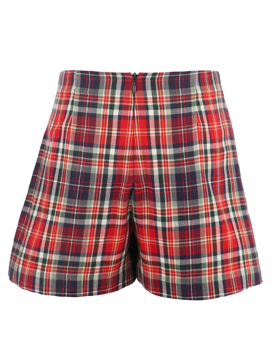Plaid Print Becca skort