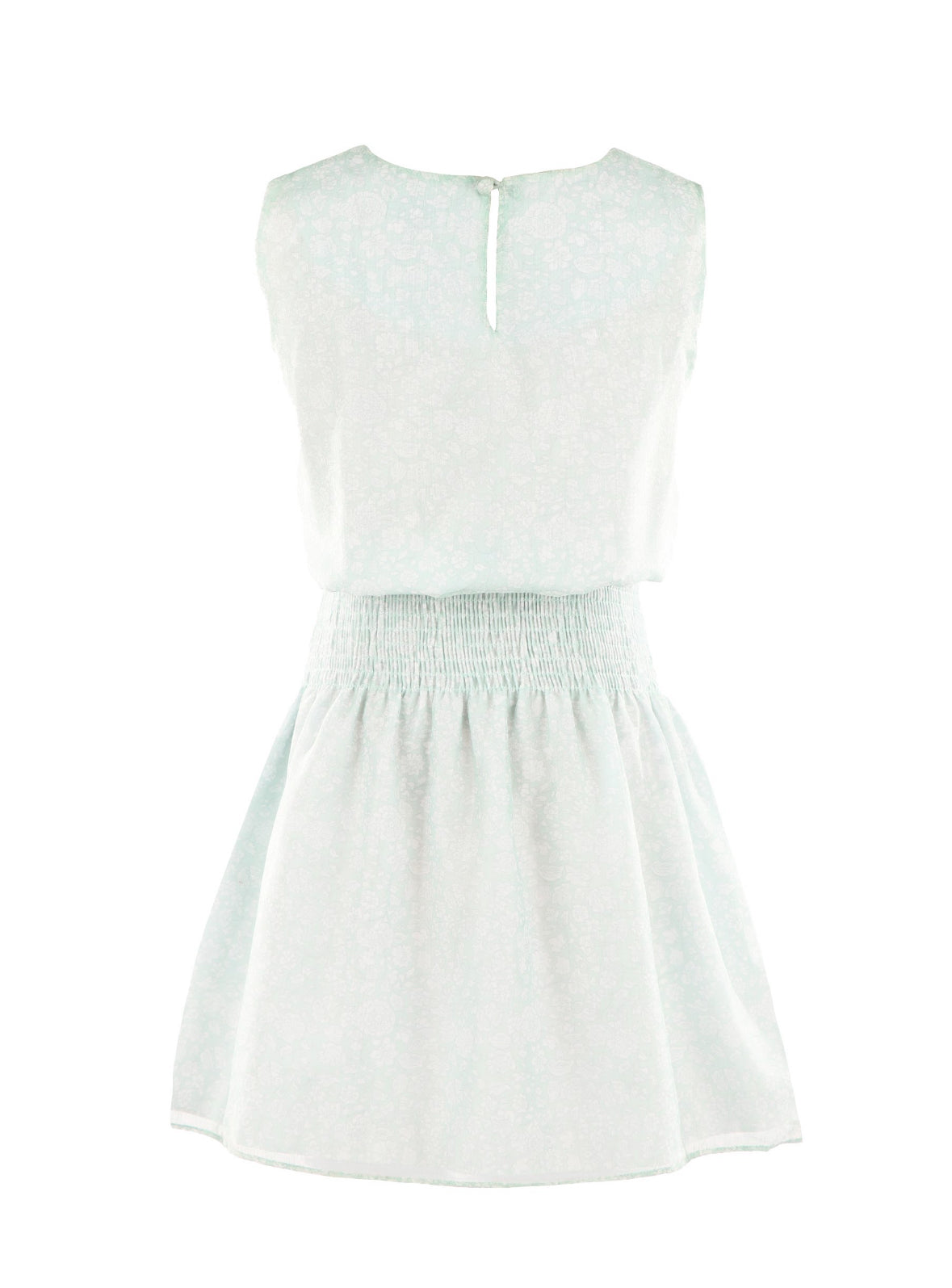 Aqua Floral Maddy Dress