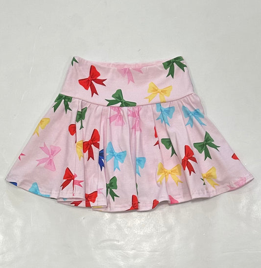 Bow Print Chloe Skort