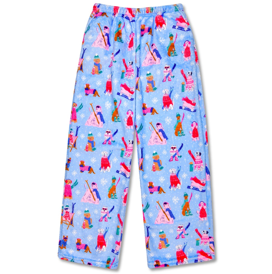 Ski Dogs Plush Pants
