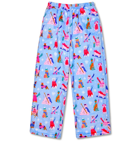 Ski Dogs Plush Pants