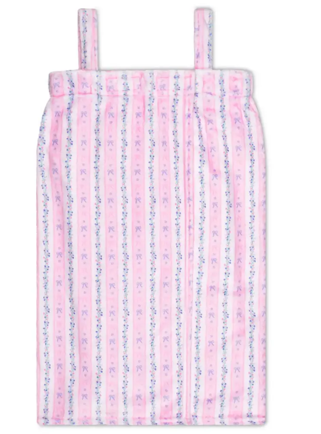 Floral Stripes Spa Wrap