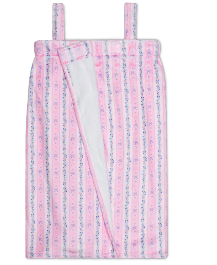 Floral Stripes Spa Wrap