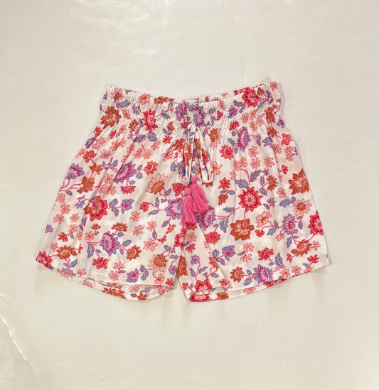 White Batkin Bliss Smocked Short