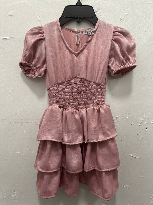Pink Foil Gratitudre Dress