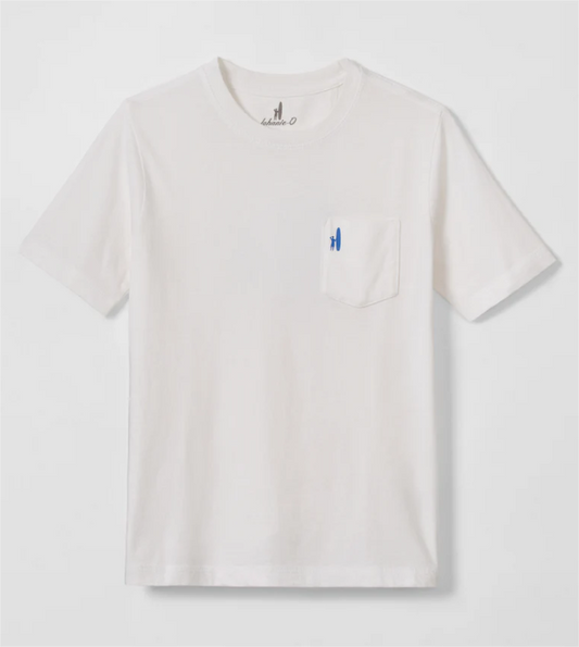 White Sandy Soul Pocket T-Shirt