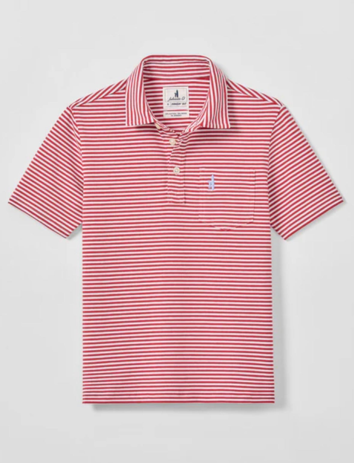 Bronco Jacks Stripe Polo