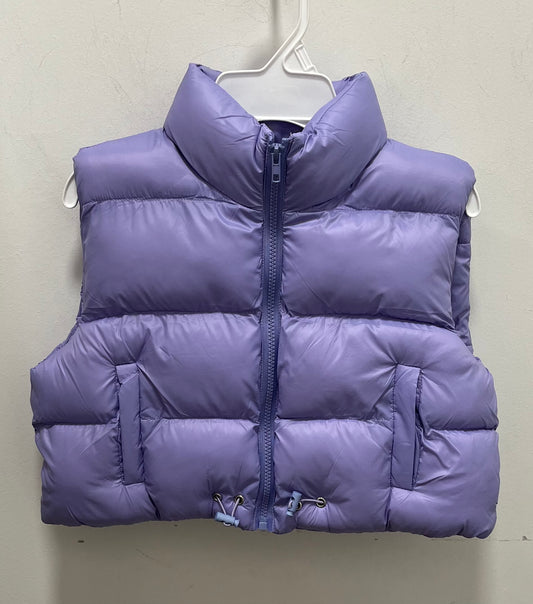 Lavender Puffer Vest