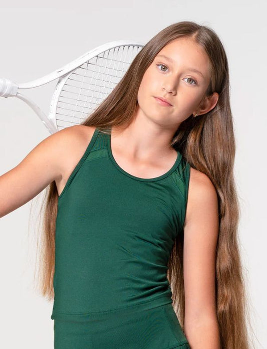 Team Green Mia Tank w/Bra