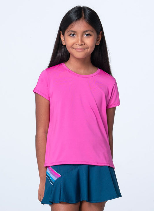 Mulberry Boxy Short Sleeve Top