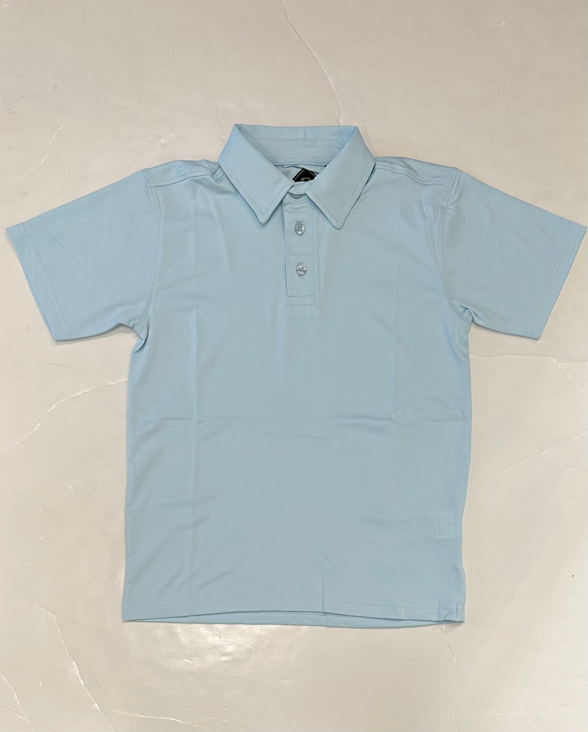Light Blue Flex Polo