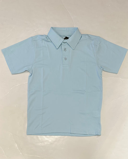 Light Blue Flex Polo