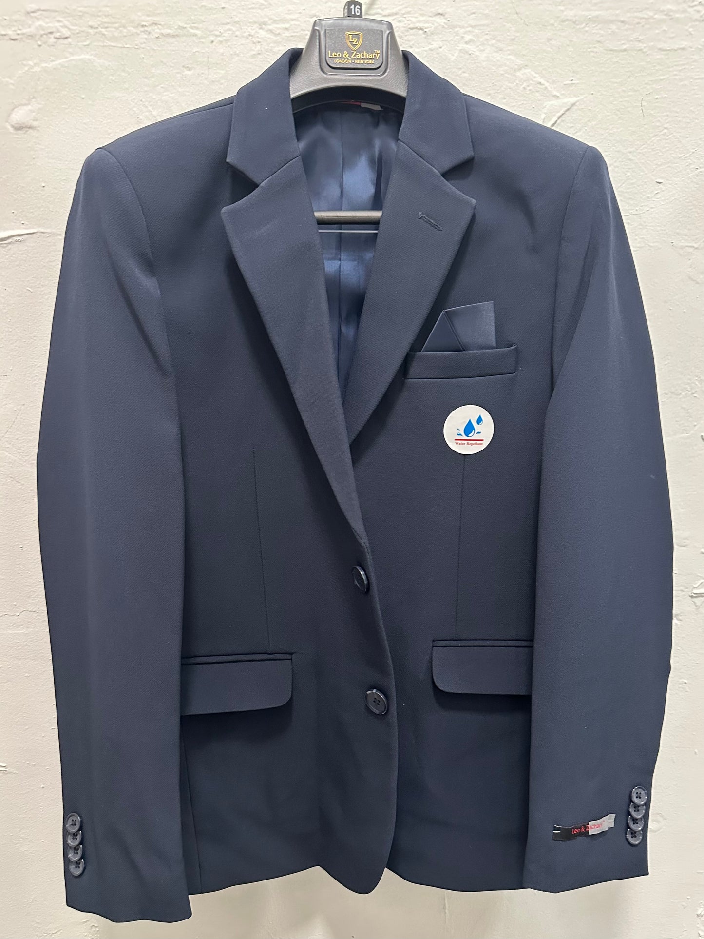 Navy Tech Stretch Blazer