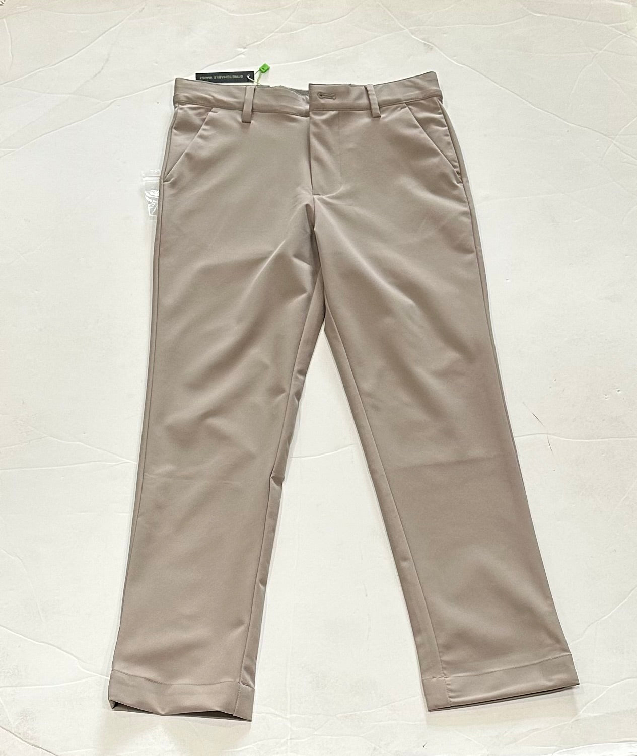 Khaki Athletic Flex Chino Pants