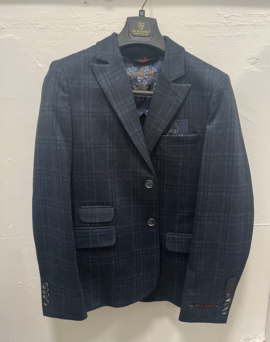 Azul Plaid Stretch Blazer