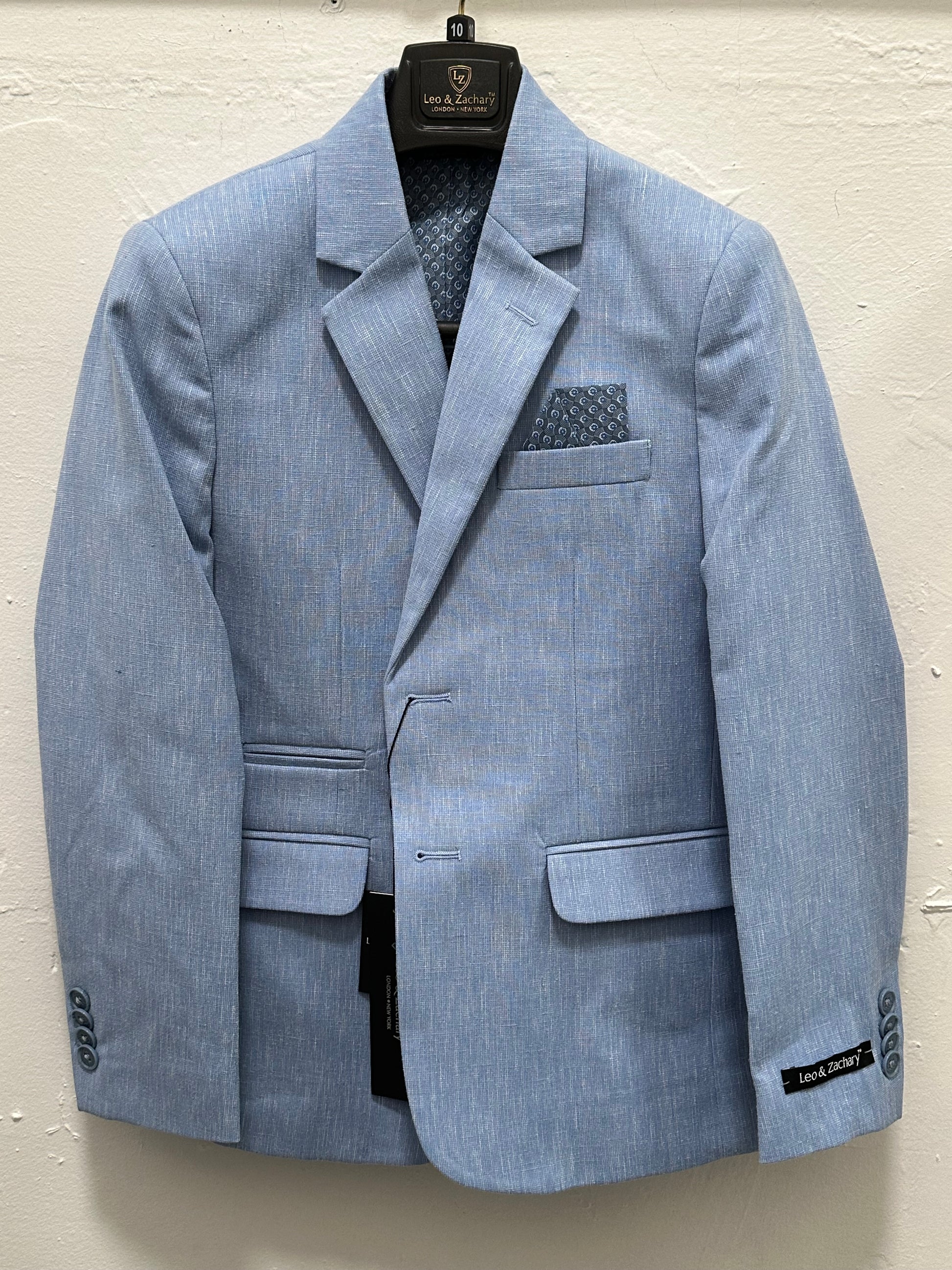 Chambray Linen Blazer