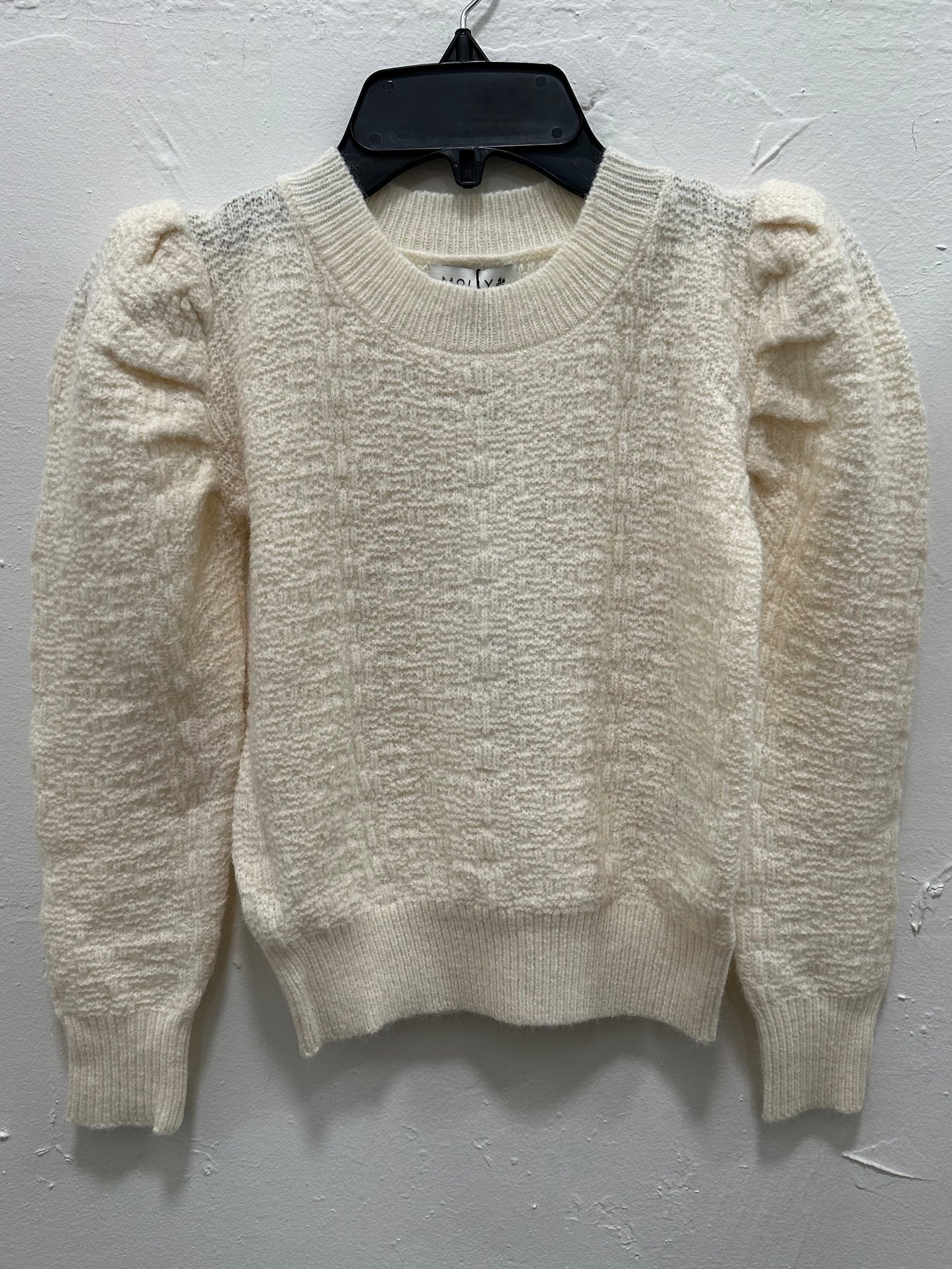 Off White Knitted Sweater