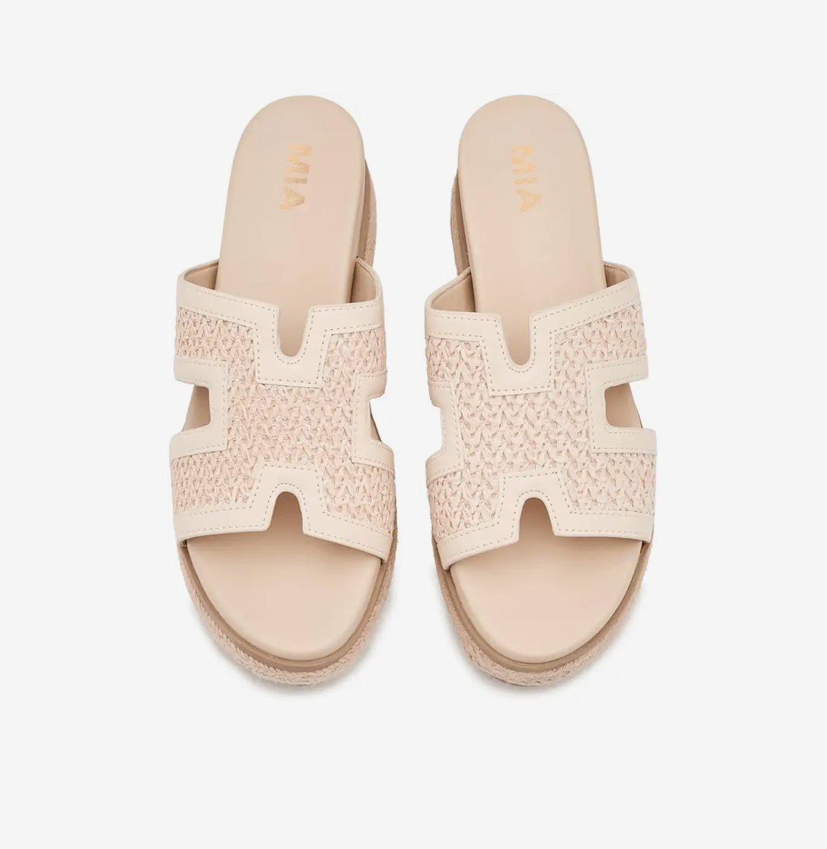 Bone Caleena Platform Slipon